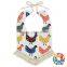 Wholesale Print Tassel Cheap Baby Bandana Bibs 100% Organic Cotton Baby Bibs