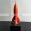 Resin rocket sculpture figure decoration