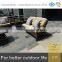 royal rattan garden furniture sofa set with cushion