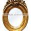 Small size oval shape frame with handmade painting