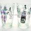 summer promotional cheap custom shot glasses with design