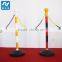 Top quality hot sell plastic chain queue barrier
