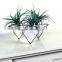 Trendy Modern Geometric Hexagon Stained Glass Terrarium