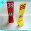 2015 custom colorful acrylic table number stands for restaurant