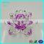 Customized crystal lotus glass lotus flower for desk table decoration