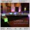 40cm rechargeable waterproof lighting led cube seat