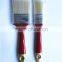 Painting brush with white synthetic hair