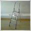 2016 new products of high quality 4 steps aluminum folding ladders