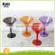 Hard plastic 200ml Disposable Bar cocktail Martini cup