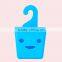 Smiling Face Shape Plastic Material PP Hanging Basket