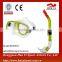 Yellow Professional Manufacturer Diving Set Mask Snorkel