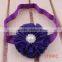 China custom jewel center chiffon elastic baby headband wholesale