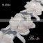 3D Fashion women dress lace fabric flower trim by yard