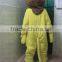 soft materials lion mascot costume yellow plush lion