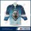 100% polyester sublimated tackle twill reversible pro roller Custom team ice Hockey shirts