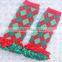 china product and low price wholesale cotton satin ruffle icing legging warmer for baby kids