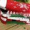 Fancy striped baby socks red and white stripes wholesale price