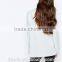 Fashion women high quality raglan long sleeves sweatshirt