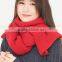 winter lady and women or men fashion pure color knit scarf winter muffler ladies scarf