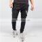 Fashion Blackout Tapered Joggers Men Cotton Polyester Spandex Performance Gym Sweatpants Tracksuit Bottoms Wholesale