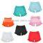Best-selling Boutique Baby Clothing Infant&toddler Clothes Baby Icing Ruffle Solid Blank Infant Baby Shorts