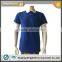 Men's Contrast Color School Uniform Polo Shirt With Short Sleeve