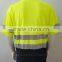 Mens two-tone V-neck micro mesh 3M tape Australia fluorescent t-shirt