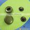newest hot sale fashion leather jacket metal snap buttons for fur jacket coat