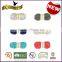 Charmkey corrugated yarn rainbow strips polyester acrylic knitting yarn for women