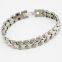7mm Wide Men Curb Link Bracelet Hand Chain For Men