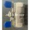 1PC screwed ball valve with locking device