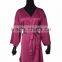  femme spandex satin chiffon bath robe