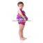 Baby and Kids Pink and Purple Mermaid Swing Top with Bloomer Set