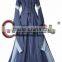 Custom Made Light Blue Medieval And Renaissance Dress With Trumpet Sleeves For Gothic And Fantasy Parties