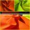 100% polyester fluorescent orange fabric