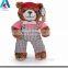 soft plush hooded sweatshirt Parent-child teddy bear toys