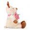 Custom cute plush stuffed christmas reindeer toys