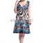 5040# Maternity Lady Fashion One Piece Short Sundress Casual Maxi Summer Beach Boho Dresses Plus Size