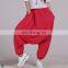 T-WP007 2016 Guangzhou New Design Hip Hop Beach Women Harem Loose Pants