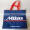 Large size waterproof laminated non woven tote shopping bag