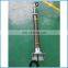 12 meter antenna mast for trailer mounted telescoping pneumatic mast pole