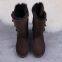 UGG Bailey Button Triplet II 1873 For Women in Chocolate