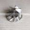 K16 Reverse 49.60/62.00mm 6+6 Blades 1862-123-2002 High Performance Turbo Milling/aluminum 2618/billet Compressor Wheel