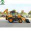 backhoe wheel loader with 4 in1 bucket