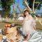 C1080 Own designer team and factory spring children girls' party wear dress
