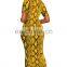 Hot Selling Sexy Woman Clothing Latest Customized Design 2020 Long Sleeve Maxi Designer Bodycon Print Party Long Dress