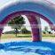 Airplane Inflatable Lane Slip n Slide, Kids Adult Backyard Water Slip and Slide With Pool