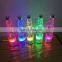 7 colors changed crystal wireless rechargeable set  led table lamp for bar club pub hotel decoration