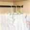 15Pcs Creative Mini Flocking Modern Clothes Hook Hanger Home Easy Clothes Line With Hook Hooks Closet Organizer (Random