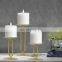 Set Of 3 Pillar Round Candle Stand Holder Home Decor Gold Metal Candle Holder
